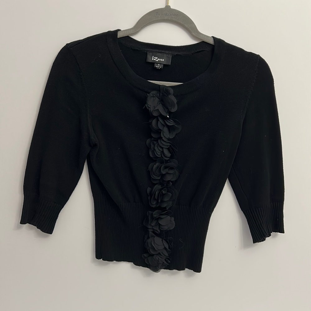 Black dress cover up